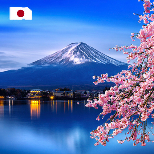 Datasimkaart Japan 3GB (15 dagen)