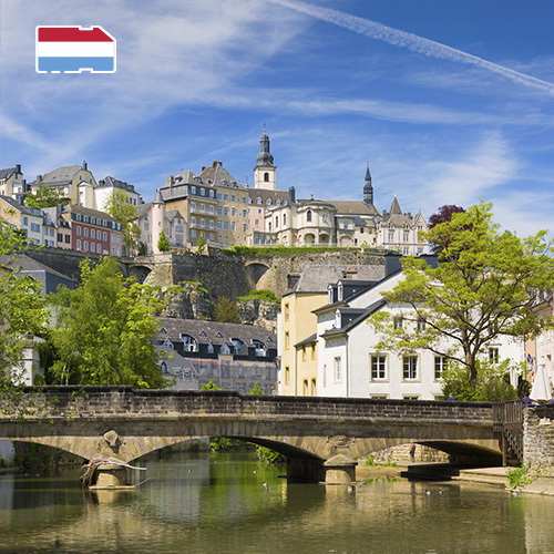 Datasimkaart Luxemburg 3GB (15 dagen)