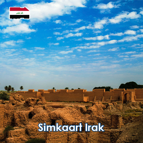 Datasimkaart Irak 3GB (15 dagen)