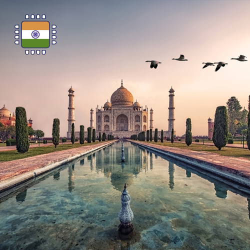 Data simkaart India 10GB (7 dagen)