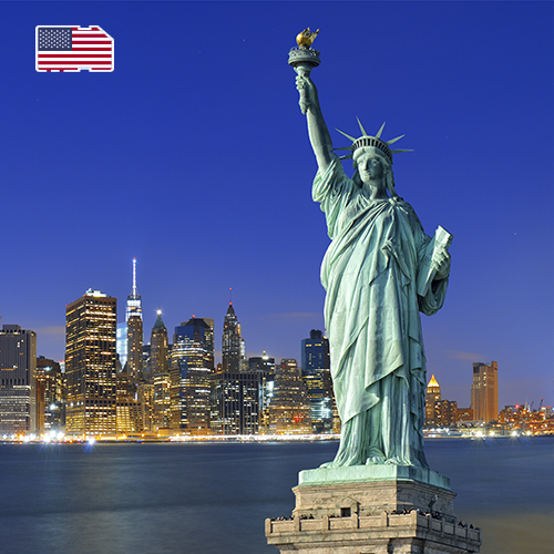 Carte SIM de données USA 50 Go (30 jours)