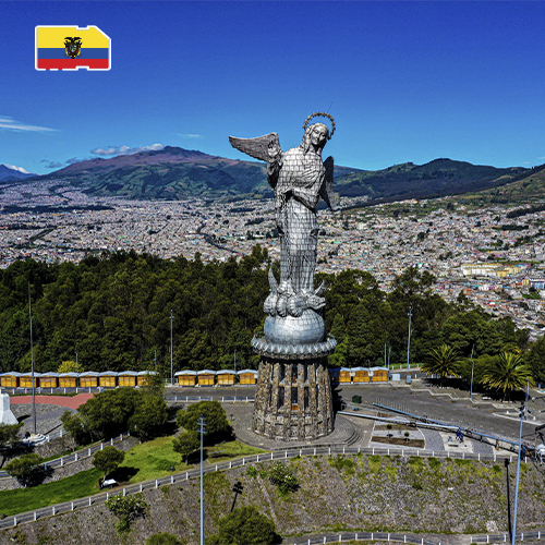 [WW_901O_STACK_ONEOFF_ECUADOR_1GB_30D] Datasimkaart Ecuador 1GB (30 dagen)