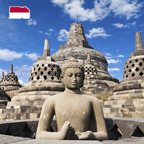 [WW_901O_STACK_ONEOFF_INDONESIA_25GB_30D] Datasimkaart Indonesië 25GB (30 dagen)