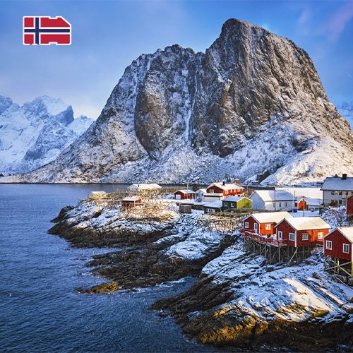 [WW_901O_STACK_ONEOFF_NORWAY_UNLIMITED_30D_FUP60] Tarjeta SIM Datos Noruega Ilimitada (30 días)