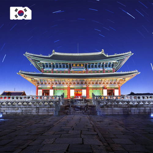 [WW_901O_STACK_ONEOFF_KOREA_10GB_30D] Data SIM Card South Korea 10GB (30 days)