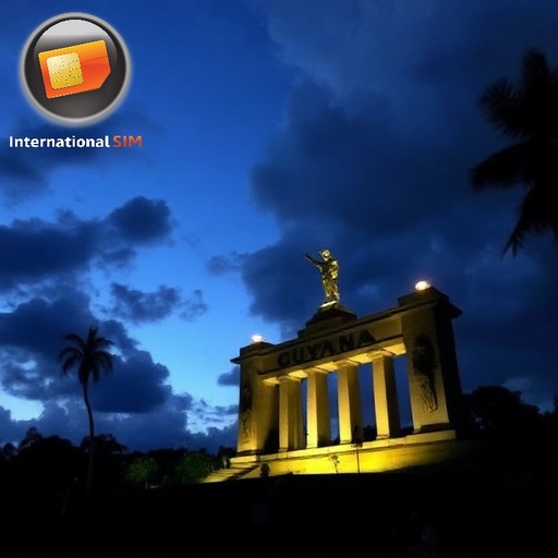 [WW_901O_STACK_ONEOFF_GUYANA_1GB_7D] Daten-SIM-Karte Guyana 1 GB (7 Tage)