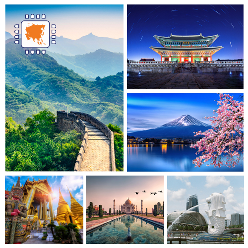 [WW_901O_STACK_ONEOFF_ASIA_500MB_1D] SIM dati Asia 500MB (1 giorno)