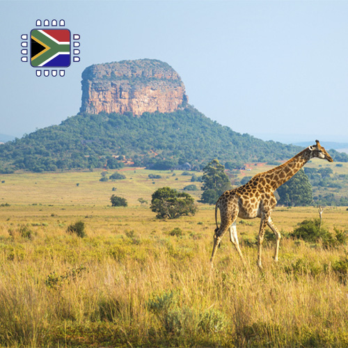 [WW_901O_STACK_ONEOFF_ZAF_UNLIMITED_7D_FUP20] SIM Dati Sud Africa Illimitata (7 giorni)
