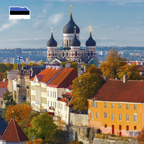 [SIM_8988_ESTONIA_10GB_30D] Data Simkaart Estland - 10GB