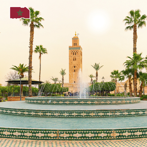 [WW_901O_STACK_ONEOFF_MOROCCO_1GB_7D] Data SIM Card Morocco 1GB (7 days)